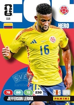Jefferson Lerma Colombia Panini FIFA World Cup 2026 Adrenalyn XL #113